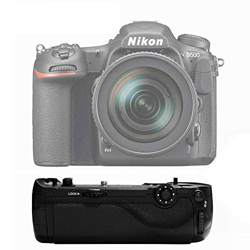 Pixel MB-D17 Empuñadura Batería Grip Power Pack para Nikon D500 Cámara Digital SLR (Reemplazo para Nikon MB-D17)