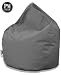 Produktbild Patchhome Sitzsack Tropfenform Anthrazit für In & Outdoor XXXL 480 Liter - mit Styropor Füllung in 25 versch. Farben und 3 Größen