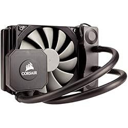 Corsair Hydro H45 Refroidisseur Liquide (120mm Radiateur, une SP120 PWM Ventilateur, All-in-One Liquid CPU Cooler) Noir