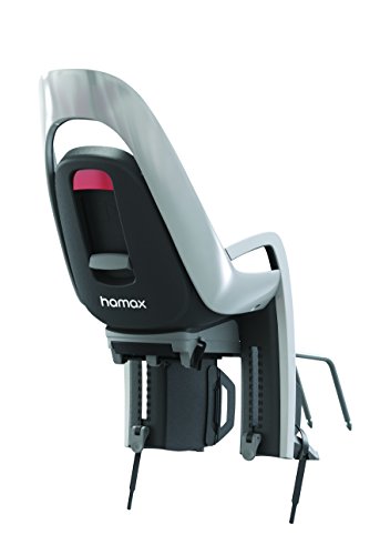 Hamax Kinderfahrradsitz Caress W Lockable Bracket, Grey/White/Black, HAM553001 - 2
