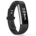 Produktbild MoKo Armband für Fitbit Alta / Alta HR - TPU Sport Fitness Ersatzschweißband Ersatzarmband Fitnessarmbänder Handgelenk-Bügel Sportarmband mit Verschluss für Fitness Armband Alta / Alta HR, Schwarz