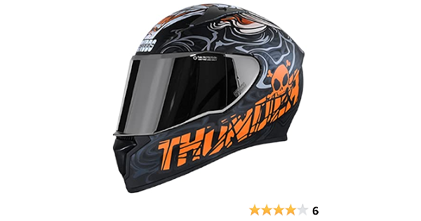 STUDDS Full FACE Helmet Thunder D9 with 
