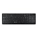 Produktbild TeckNet® X500 schnurlose All-in-One Tastatur mit Touchpad (40 cm, deutsches Tastaturlayout) Für Smart TV und PC Schwarz