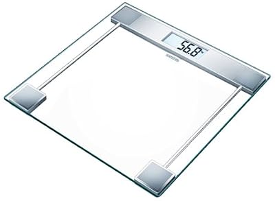 Sanitas - SGS 06 - Pèse Personne en Verre - Design Épuré - Verre Sécurité