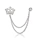 Produktbild ANLEI Mode Temperament Legierung + Strass Kaiserkrone Herren Brosche Verwendet für Kleidung Ornament Geschenk