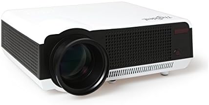 Thundeal Digital Multimedia Projector 3000 Lumens 1080p LCD Home Cinema Beamer PC AV VGA USB HDMI(WHITE) (LED-86C)