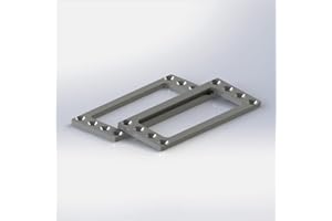 MERAINME 2,5 Zoll PC SSD HDD Käfige Halterung Solid State Drive Frame Multi Layer Box Stacking Externe HD Cabinet Dockingstation Base SATA PATA Computer Festplattenregal Metall 4-Bay Mounting Bracket Grau