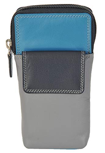 Graffiti GOLUNSKI - Funda para gafas (piel suave, en caja de regalo), varios colores Azul Storm 85