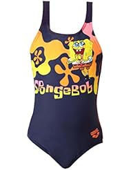 Bañador para niña Arena esponja Azul Navy/Mango Talla:140