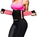 Produktbild Gifort Bauchweggürtel, Damen Bauchweggürtel Schwitzgürtel Neopren Fitnessgürtel Damen zur Fettverbrennung Taille Trimmer Gürtel - Schnell Einfach Abnehmen,Rot, L (Fit 33"- 43" Taille)