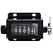 Produktbild Stellenzähler - mechanisch 5-stellig 0-99999 Pull Count Counter Drehknopf rücksetzbar schwarz mit Feder