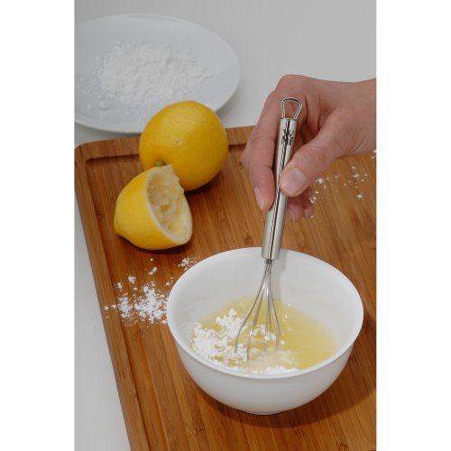 KAISER Schneebesen klein 24 cm KAISERflex Red 100% lebensmittelechtes Silikon mit Metallkern spülmaschinengeeignet hohe Formstabilität und Flexibilität Rührbesen Quirl - 3