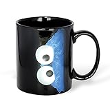 Monster Plaza Sésamo galleta del Sesame Street ¿Dónde están conmigo galletas negro taza de...