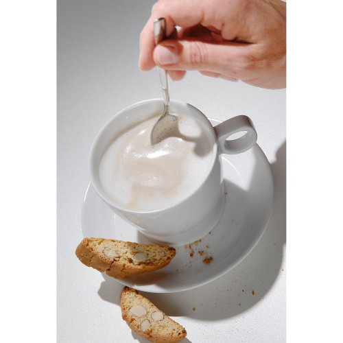 WMF - Taza Café con Leche con Plato y Cuchara 0,225l , 7,5cm altura