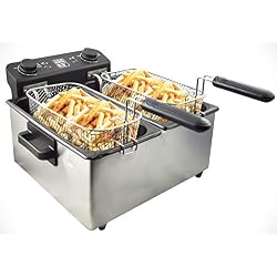 Senya Friteuse électrique cuve Amovible INOX 6L Family Fryer SYCK-DF006, 1.6 kilograms