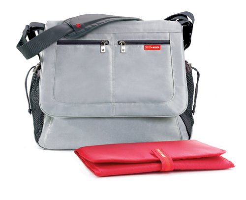 Skip Hop Via Messenger Changing Bag (Platinum)