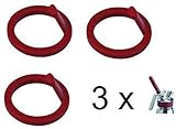 3 x iSi Kopfdichtung alle iSi Sahnespender Profi 3 x iSi Kopfdichtung alle iSi Sahnespender Profi