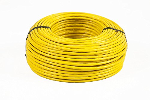 BIGtec 100m CAT.7A Verlegekabel Datenkabel 1500Mhz Gigabit Kabel doppelt geschirmt SFTP AWG22 / LSHF (FRNC) Kabel mit halogenfreiem und flammwidrigem Mantel