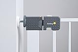 Safety 1st Quick Close ST Treppenschutzgitter, extra sicheres Metall-Türschutzgitter zum Klemmen, weiß, 73 – 80 cm, Möglichkeit der Verlängerung bis zu 136 cm verlängerbar (ab ca. 6 – 24 Monate) - 2