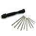Produktbild Rokoo 11PCS / Set Hand Pin Loch Bohrer Juwelier Burs Bohrung Reibahle Chuck Klemme 1-3mm Mini Hand Twist Bohrer