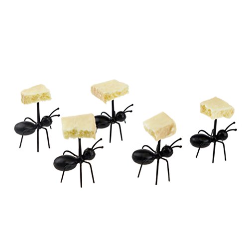 FENICAL Partypicker Piekser Party Picks Piekser Kuchen Toppers 12pcs (nette Mini-Ameise)