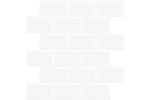 Tic Tac Tiles 30cm x 30cm 12-Sheet Peel and Stick Self-Adhesive Backsplash 3D Thicker Wall Panels in Subway White