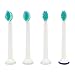 Produktbild Jiaggo 4 Stück Aufsteckbürsten für Philips Sonicare FlexCare Platinum Elektrische Zahnbürste HX9111/20 Ersatzbürsten - Mini Größe