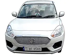 CAR SAAZ Bentley Style Front Chrome Grill Compatible with Swift Dzire Type-3 (2017-2019)