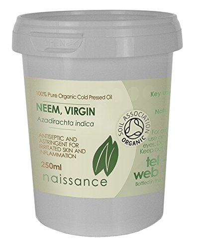 Organic Neem 100% Pure Cold Pressed Oil - 250ml