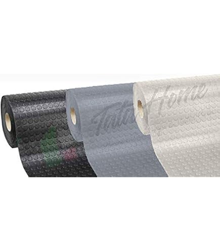 Tappeto Zerbino In Gomma Antiscivolo Mod. LAMIERA – Altezza 120 Cm, Vendita Al Metro, Made In Italy