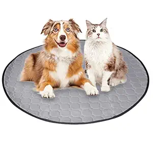 DUDUPE Washable Round Pee Pad for Dog, 36