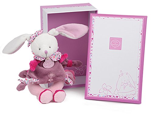 Doudou et Compagnie Cerise Hochet Rose