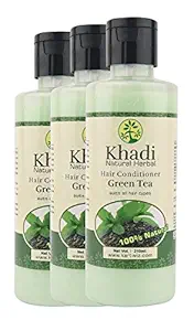 Natural Herbals Green Tea Aloe Vera Hair Conditioner pack of 3, 630ML