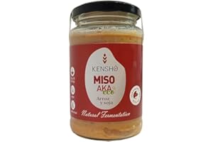 Kensho | Aka Miso| Ecológico | Sin Pasteurizar | Probiótico | Miso Soup | Elaborado con Arroz Ecológico del Delta del Ebro | 380 gr.