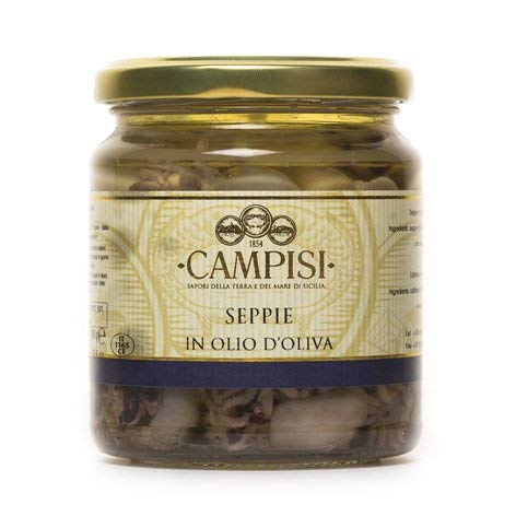 Preisvergleich Produktbild TIPILIANO / Kopffüßer in Olivenöl / 220 gr.