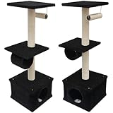 Cat Scratching Tree Ben Black