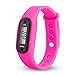 Produktbild Armbanduhr,Binggong 2018 Run Step Watch Armband Schrittzähler Kalorienzähler Digital LCD Walking Distance Digital Armbanduhr Mode Armbanduhr Wasserdichte Armbanduhr (4.5 x 3.4 x 2.2cm, Pink)