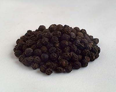LIASOA Poivre noir en grains de Madagascar Pochette refermable Sachet zip de 100g (200)