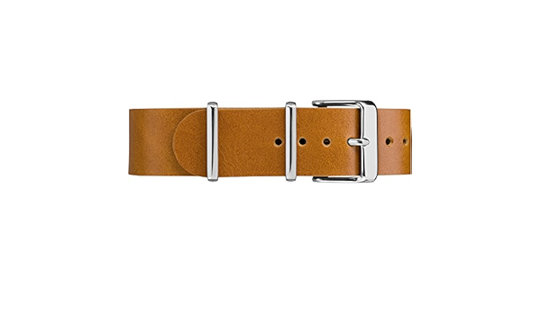 timex 20mm leather strap