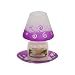 Produktbild YANKEE CANDLE klein violett Scroll Design Schatten & Tablett-Set mit Kleinen Champaca Blossom Duftkerze im Glas Home Dekorationen Kerze Zubehör Topper/Bezug & Teller/Schale Geschenk-Set