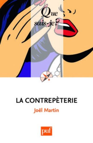 couverture de : La contrep&egrave;terie