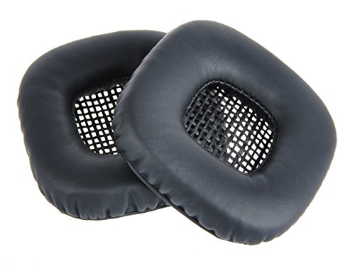 WEWOM 2 Almohadillas Recambio para Auriculares Marshall Major II, Color: Negro