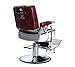 NEW HEAVY DUTY MAROON&BLACK BARBER CHAIR BC-20 UK STOCK HADI® FREE DELIVERY 80KG 5 YEARS WARRANTY@HIGH QUALITY@FREE CHILD BOOSTER@NEW UK