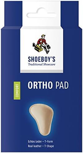 SHOEBOY'S Ortho PAD - t-Shaped Cushion to Support and Relieve The Arches - Size 7.5 to 9