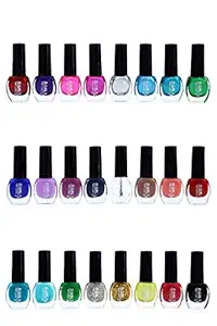 O.GIRL NAIL POLIS MULTICOLOURE PACK OF 24