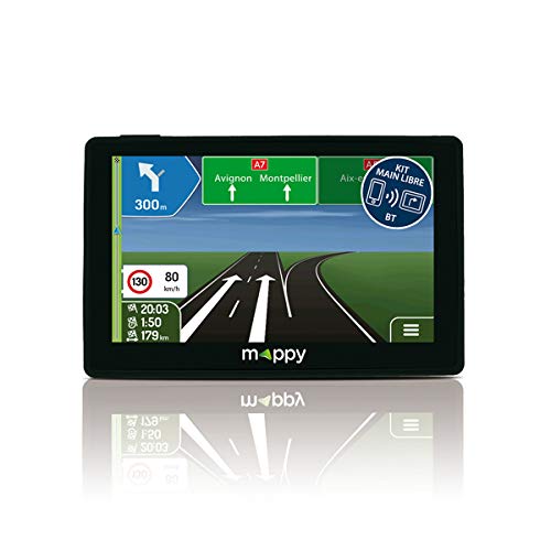 Mappy ITI S456 (Pantalla: 4, 3 Pulgadas, 15 países, actualización Gratuita hasta 4 Veces por año), Color Negro