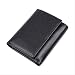 Produktbild BUDIAN Brieftasche Men Genuine Leather Wallet Trifold Short Minimalist Wallet Vintage Card Holder Male  Black