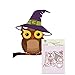 Produktbild Präge Schablonen, FEITONG Metall Scrapbooking Prägeschablonen Stanzformen Karikatur Tier Figuren Pflanzen Schablone, DIY Halloween Handwerk Karten Alben (1pc, L)