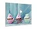 Produktbild Klebefieber Spritzschutz Cupcakes B x H: 60cm x 40cm