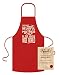 Produktbild Geschenkidee Geburtstagsgeschenk Koch-Schürze Grill-Schürze The most beautiful Mother Geburtstag Muttertag Frauen Geschenk Küche Farbe:rot